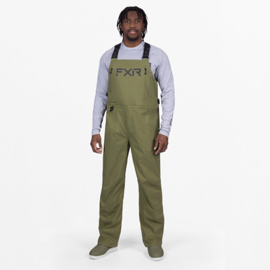 FXR Men's Adventure Lite Tri-Laminate Bib Pant - Moss