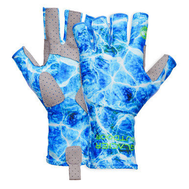 Glacier Glove Islamorada Sun Glove - Blue Camo