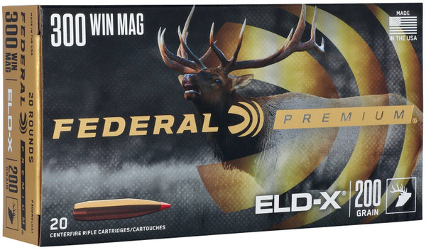 Federal 300 WIN MAG 200 GR ELD-X 20 RND P300WELDX1