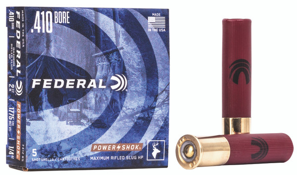 FEDERAL POWER-SHOK 410GAUGE 2.50" F412 RS-029465009991