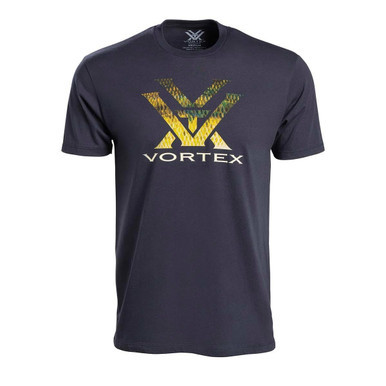 Vortex Men's Bass Core Logo Short Sleeve T-Shirt Polar Night