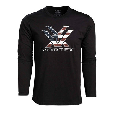 Vortex Stars and Stripes Tee Black