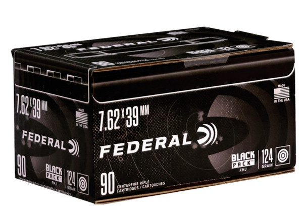 Black Pack Rifle, 7.62x39mm 124 Gr FC76239BF-604544705782