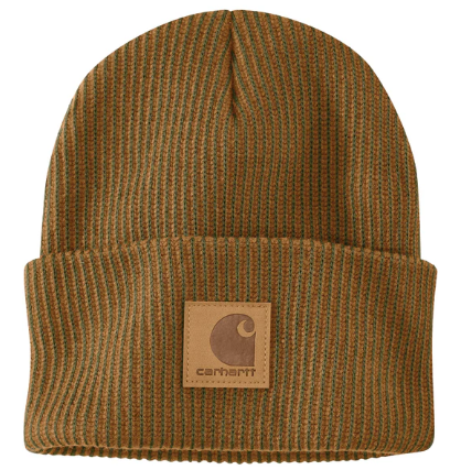 107212-BD4OS Knit Cuffed Plaited Beanie Carhartt B-197219840951