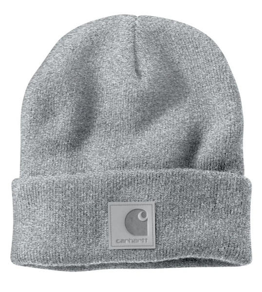 101070-EC5OS Tonal Patch Beanie Heather Gray/Gray-197219867156