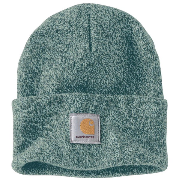 A18-GM9OS Knit Cuffed Beanie Greenstone/Seabrook --197219813887