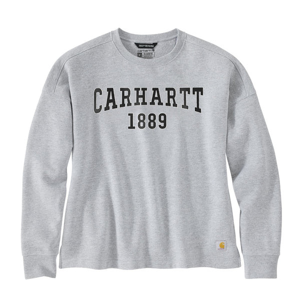 107160-HGYLREG Women's Loose Fit Midweight Carhart-197219838613