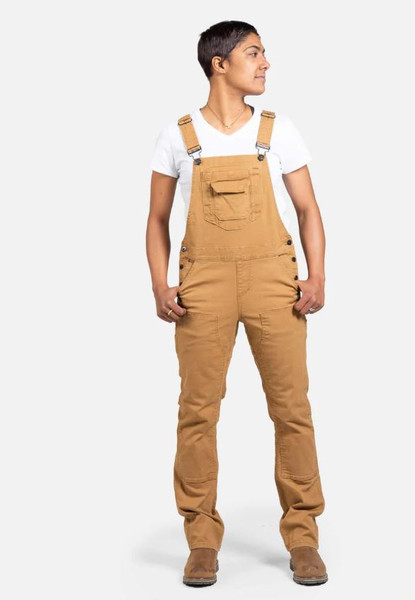 FRESHLEY OVERALL-SADDLE BROWN CANVAS 10x32-840130510310