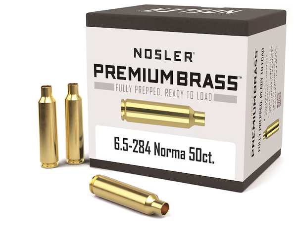 Nosler Box Brass-6.5-284 Norma (50ct) 10190-054041101905