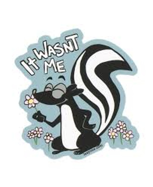 Wasn'T Me Skunk Sticker-210000352456 Wasn'T Me Skunk Sticker-210000352456