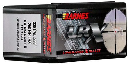 LRX Boat Tail 338 CAL 250 gr-716876233823