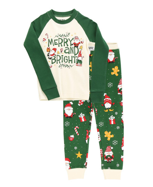 Christmas Gnome Pj Set 3T-210000350745