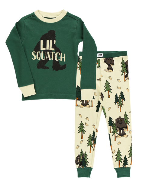 Lil' Squatch Pj Set 8-210000350601