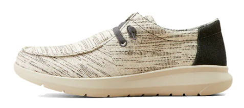 10050951 9 D HEATHERED WHITE MNS Hilo Shoe-25-195696978808