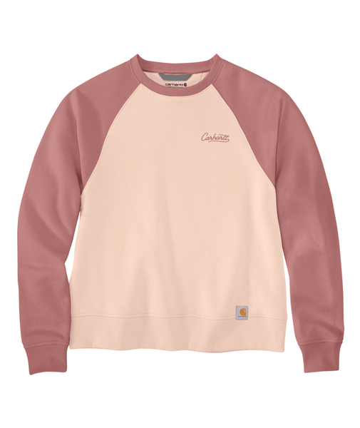 107415 L REG Light Coral W Sawyer Crwnck Swtshrt --199133042114