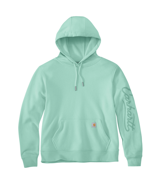 107414 S REG Fresh Mint W Sawyer Script Swtshrt -2-199133039794