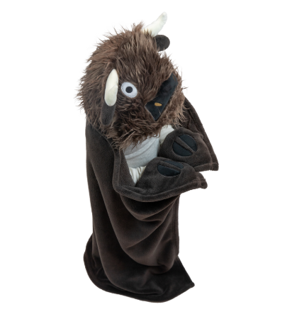 AB228 Buffalo Critter Blanket-25-210000244523