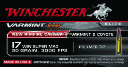 S17W20 RIMFIRE 17 WSM VARMINT HV 20 GRv-26-020892103085