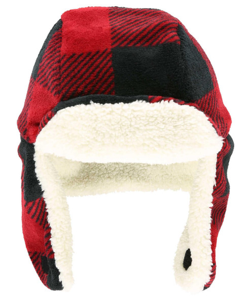 CC140M Red Plaid Bomber Critter Cap M-25-210000217780