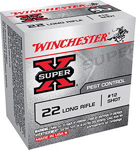 X22LRS RIMFIRE 22 LR #12 SUPER-X PEST CONTROLv-26-020892100312