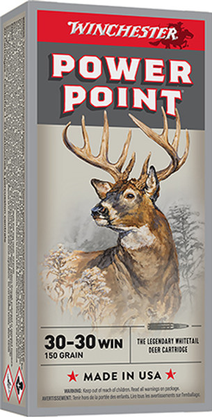 WINCHESTER POWER-POINT 30-30WIN 150GR X30306-020892200081