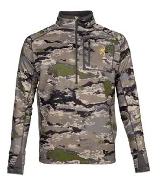 3010563402 SHT,EARLY SEASON,3/4 ZIP,OVIX,M-25-210000281054