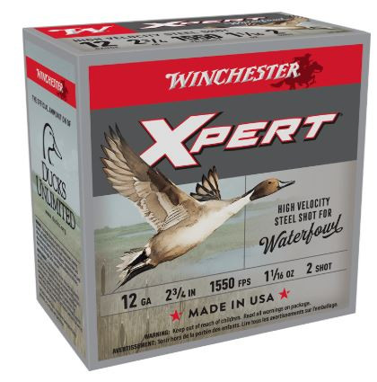 WEX122 SHOTSHELL 12 GA 2-3/4" #2 XPERT HV STEEL WT-020892015616