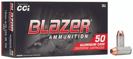 CCI BLAZER 10MM AUTO 200GR FMJ 3597-076683035974