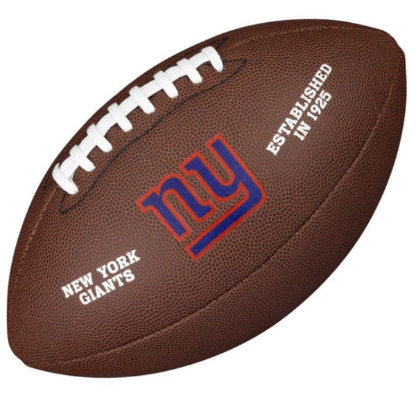 WTF1748 Wilson Giants Football NFL Silver Series-2-026388101078