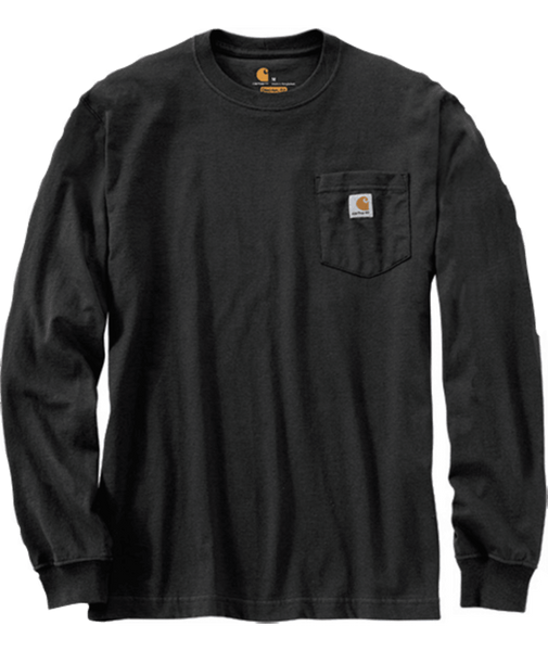K126-BLK2XLREG Loose Fit Heavyweight Long-Sleeve P-210000133758