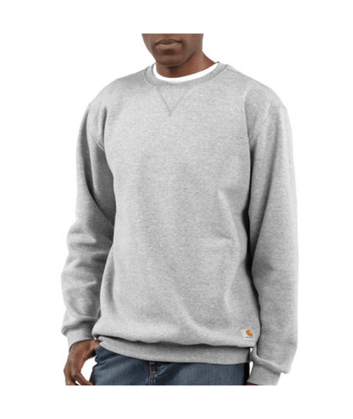 K124 HGY L Loose Midweight Crewneck Sweatshirt-035481180644