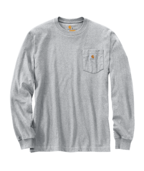 K126-HGY 4XL Heather Gray Loose Fit Heavyweight Lo-210000133815