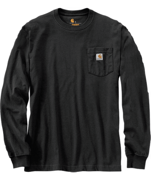 K126-BLKSREG Loose Fit Heavyweight Long-Sleeve Poc-210000133754