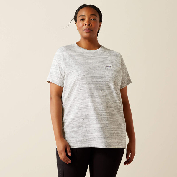 XL  R WMS RBR COTTON STRONG SPCDY SS TSHRT GRY LIG-197318340864