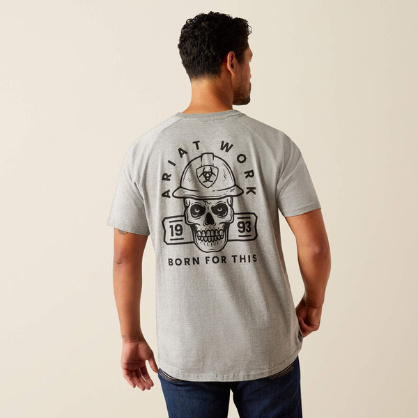 MED R MNS RBR CTN STRNG HRDHD SS TSHRT HTH GRY HEA-197318361562