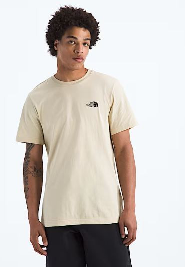 Men's S/S Simple Dome Tee Gravel NF0A87NG3X4-196575400328