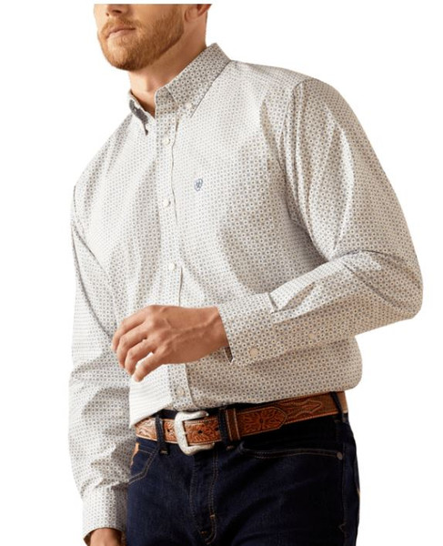 10058968 XL R KHAKI MNS Sutton Classic Fit Shirt-2-197318393860