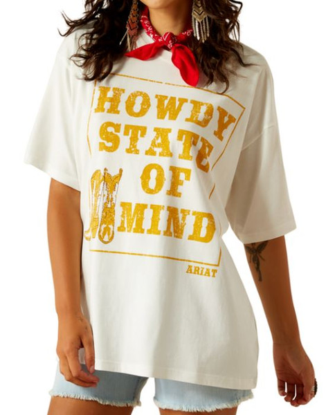 10058772 MED R VANILLA ICE WMS Howdy State T-Shirt-197318398629