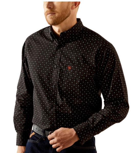 10058764 SML R BLACK MNS Westbrook Classic Fit Shi-197318399244