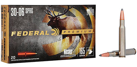 FEDERAL PREMIUM 30-06SPRG 165GR NP P3006AD-029465096816