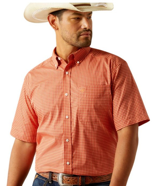 10058743 LG R ORANGE MNS Wrinkle Free Erik Classic-197318400810