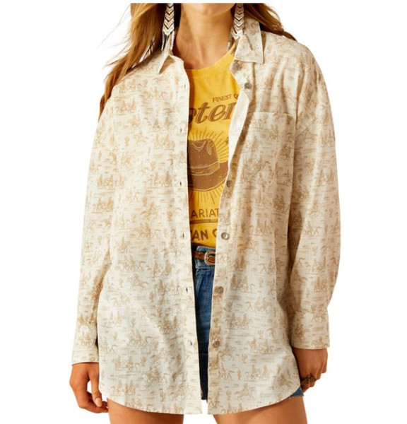 10060393 LG R COMIC TOILE WMS Poppy Summer Overshi-197318432736