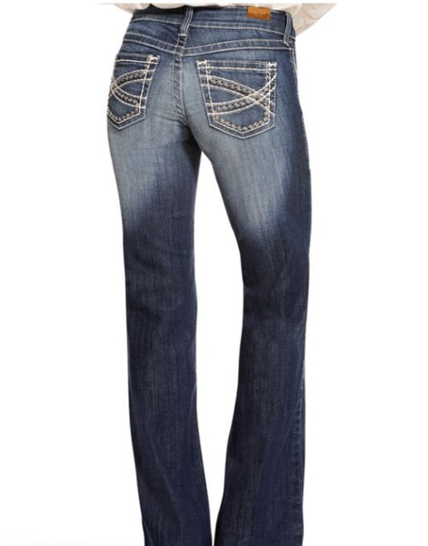 10025302 30 R MARINE WMS Trouser Mid Rise Stretch-210000343518 10025302 30 R MARINE WMS Trouser Mid Rise Stretch-210000343518