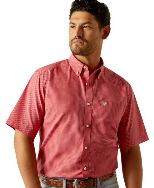 10059007 MED R RED MNS Wrinkle Free Duncan Classic-197318396144