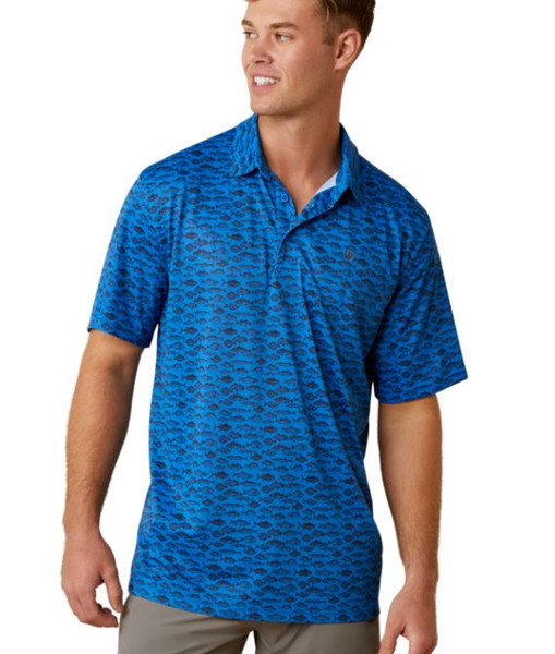 10045030 Mns All Over Print Polo-210000345146
