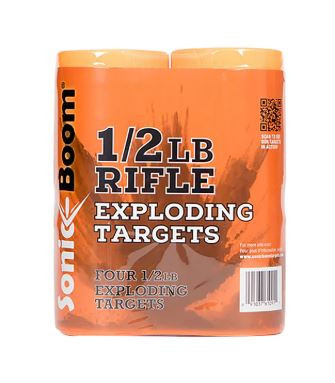 Sonic Boom 1/2LB Rifle Exploding 4pk SBTHP4P-091037610911