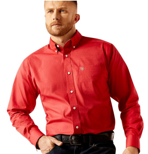 10058951 XL R PEACH MNS Wrinkle Free Dangelo Class-197318392962