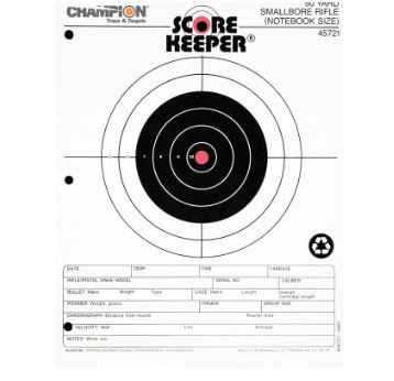 Champion Targets Score Hanging Paper 11" x 16"-076683457233
