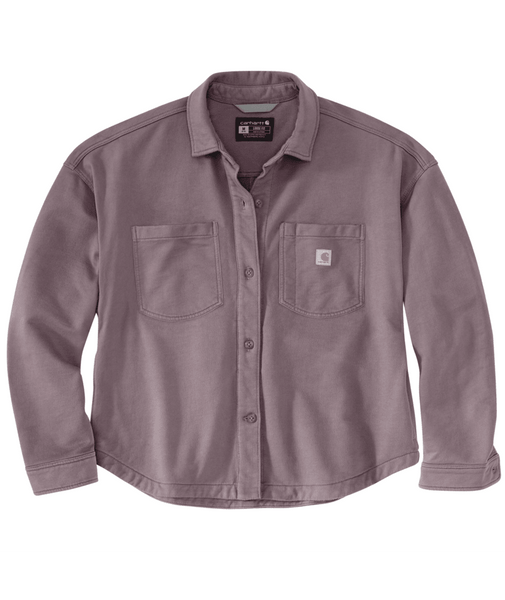 107393 L REG Ash Berry W Durham Knit Ovrshrt -26-199133036182