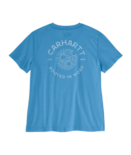 107478 L REG Tranquil Blue W Tncl Srs Lse Floral T-199133048147